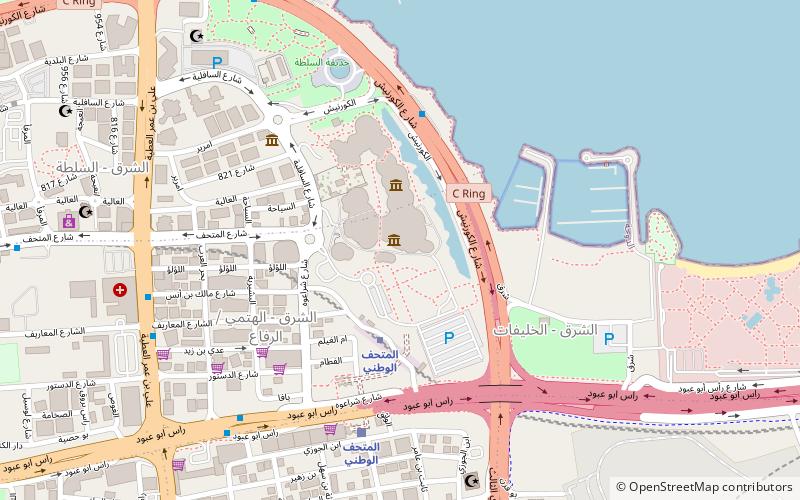 National Museum of Qatar location map