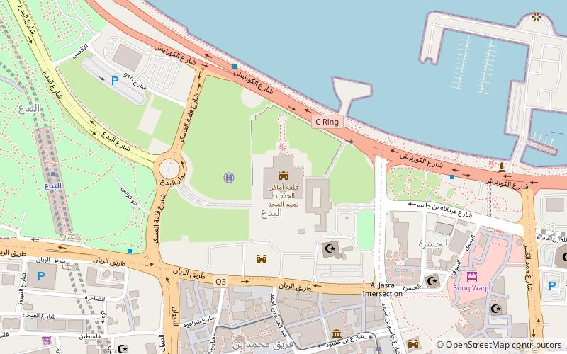Palais princier location map