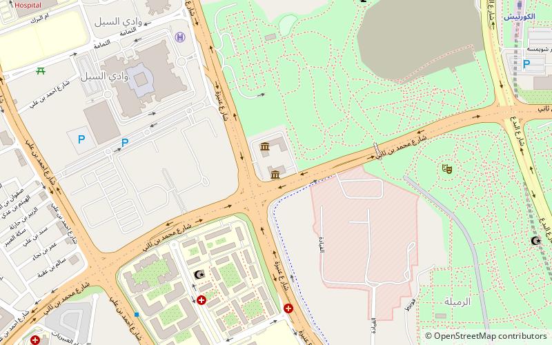 doha fire station location map