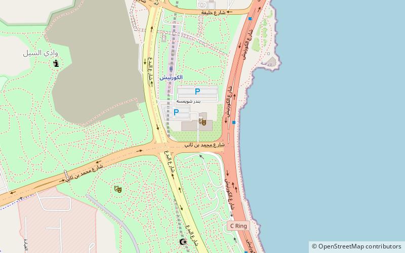 Qatar National Theater location map