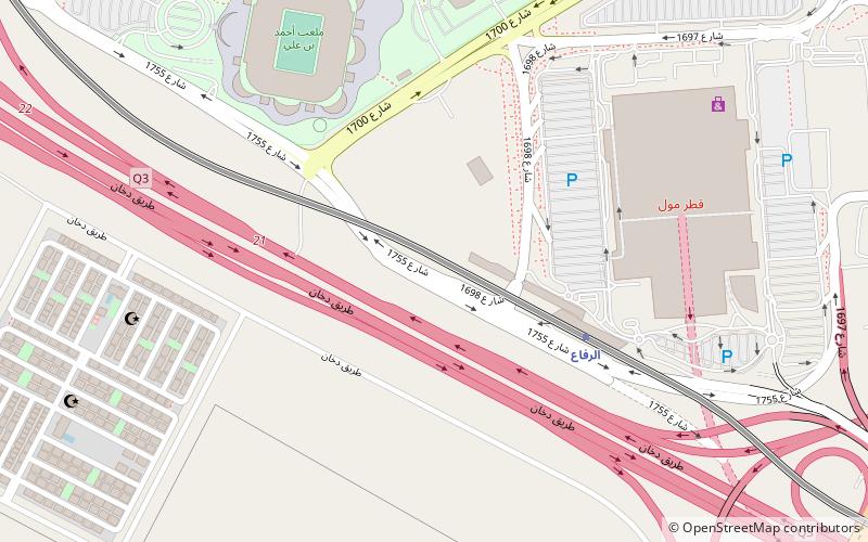 Mall of Qatar location map
