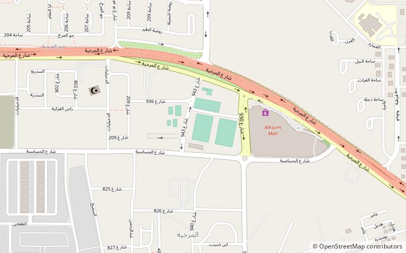 Al-Markhiya Stadium location map