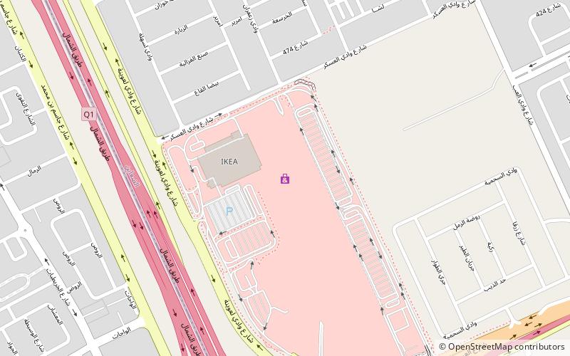 Doha Festival City location map