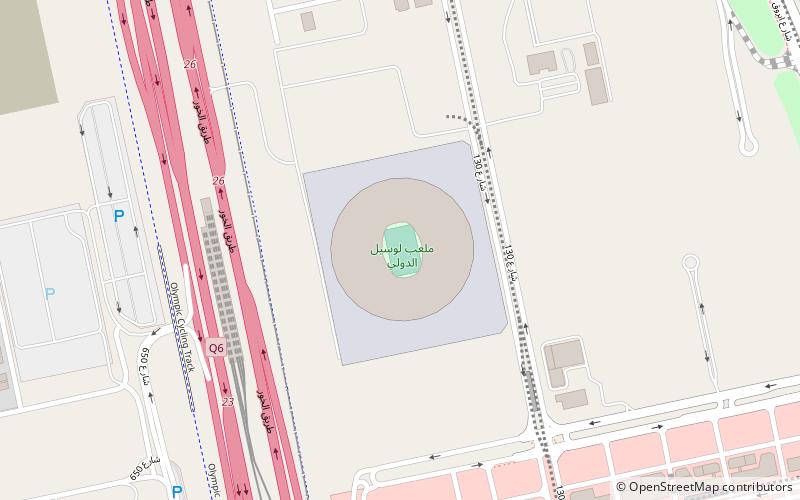 Stadion Lusail location map