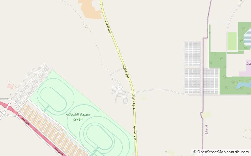 al dosari zoo and game reserve al shahaniyah location map