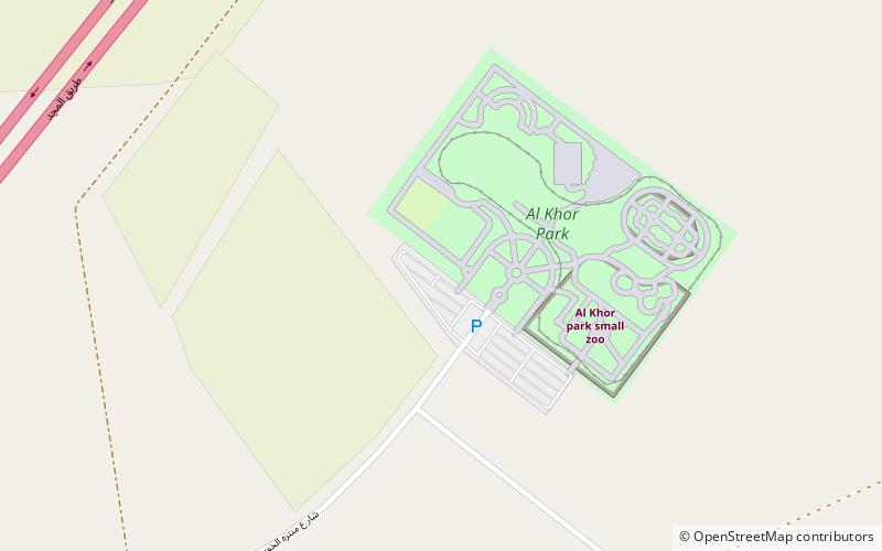 Al Khor Public Gardens location map