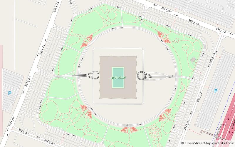 Stadion Al Bayt location map