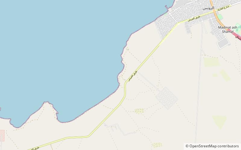 al jemail al ruwais location map