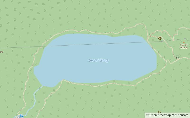 Grand Étang location map