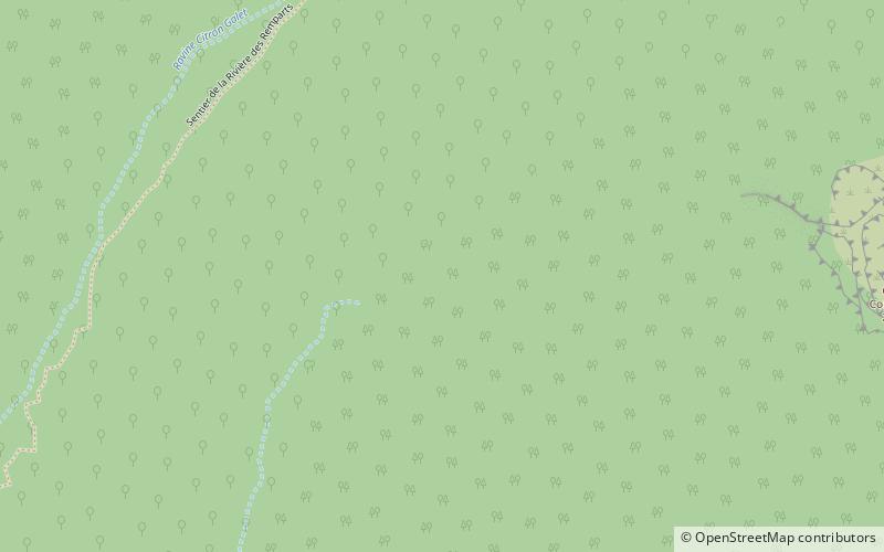 commerson krater piton de la fournaise location map