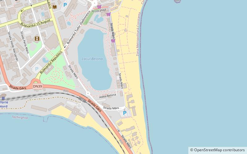 plaja ingrid eforie location map