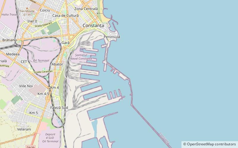 Romanian submarine Delfinul location map