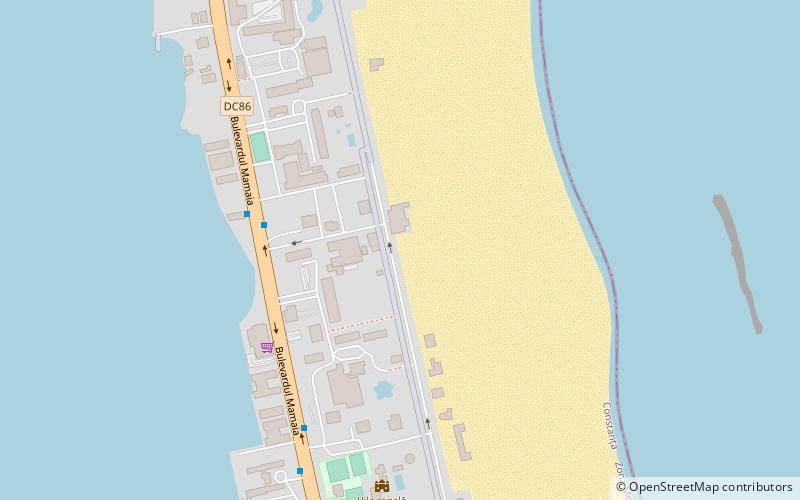 habibi beach mamaia constanta location map