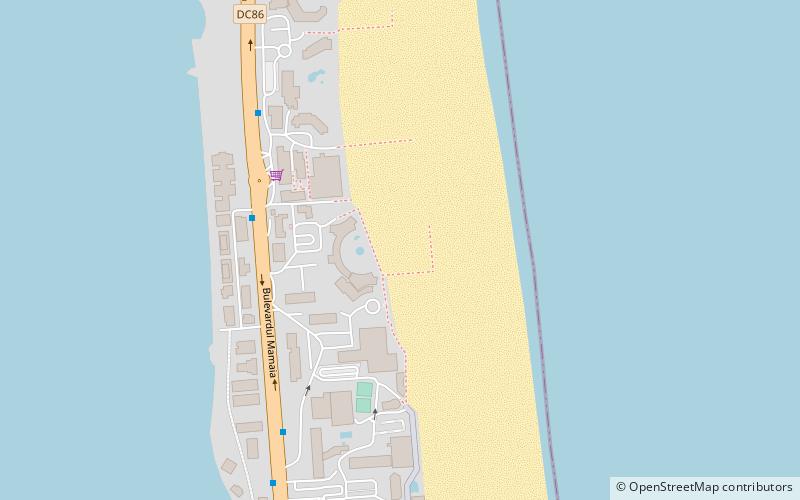 Vega Beach location map