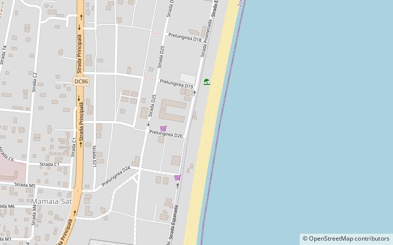 Kazeboo Beach location map