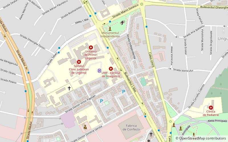 medizinische und pharmazeutische universitat craiova location map