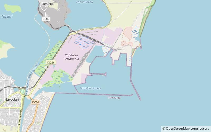 port of midia location map