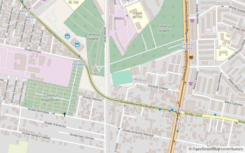 stadionul progresul spartac bucarest location map