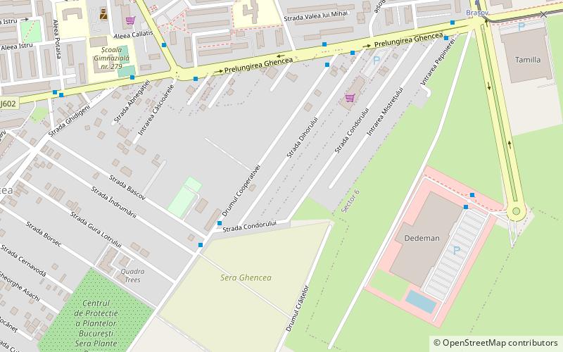 ghencea bukareszt location map