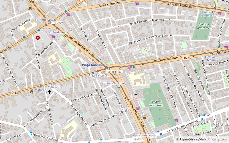 iancului bucharest location map