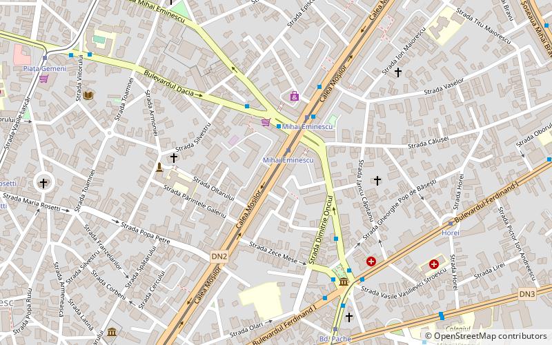 Moșilor location map
