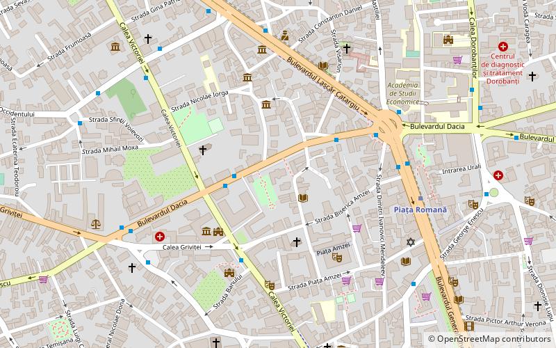 national museum of romanian literature bucharest location map
