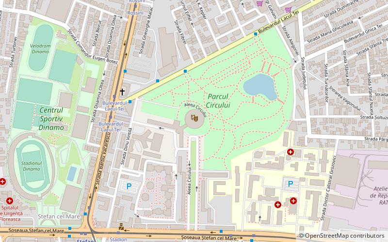 Circul Globus location map