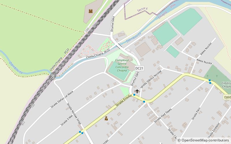 Stadionul Concordia location map