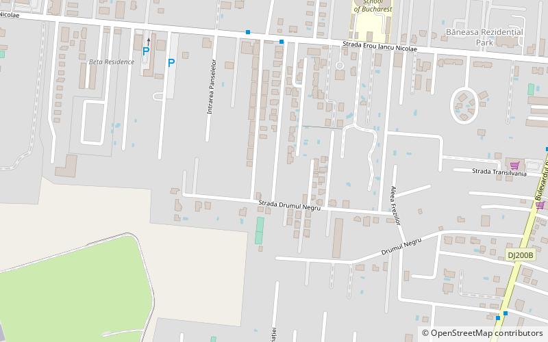 pipera bukarest location map