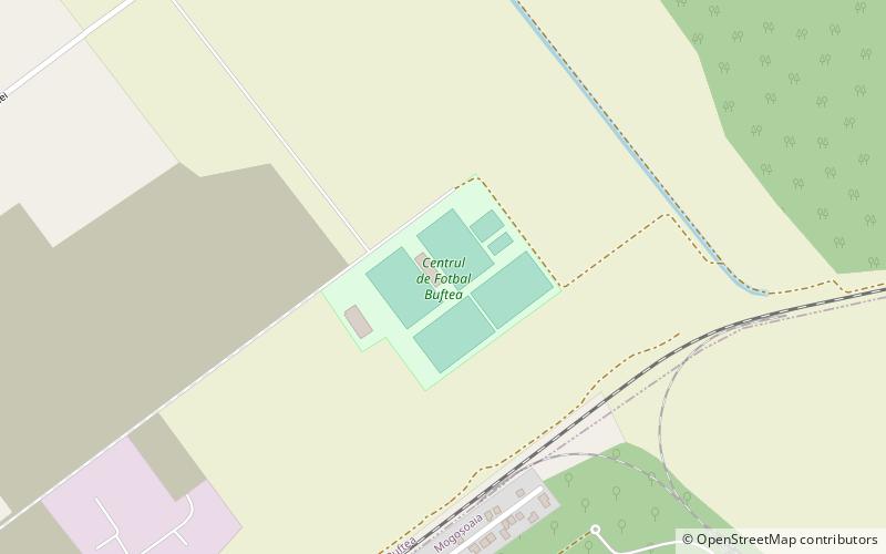 Stadion Buftea location map