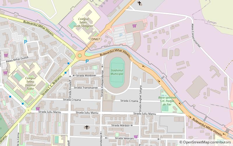 Stadionul Municipal location map