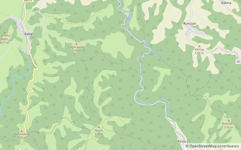 Mehedinți Plateau Geopark location map