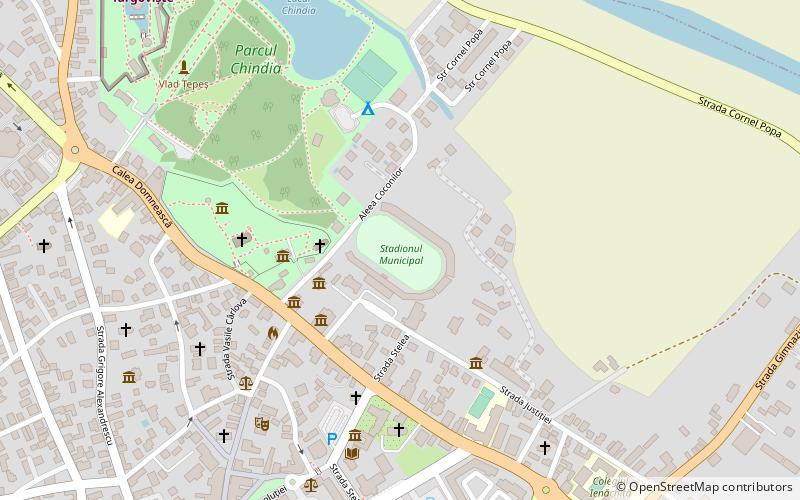 Stadionul Eugen Popescu location map