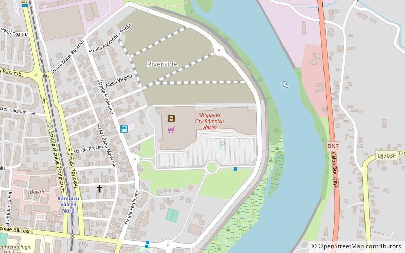 shopping city ramnicu valcea location map
