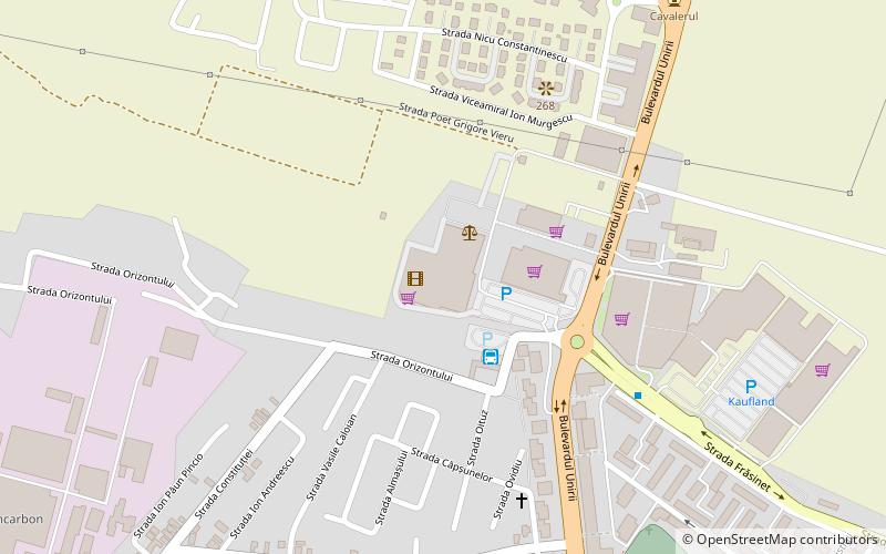 galleria mall buzau location map