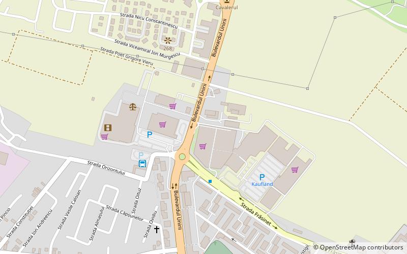 aurora mall buzau location map