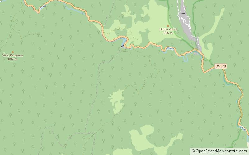 Banat Mountains location map
