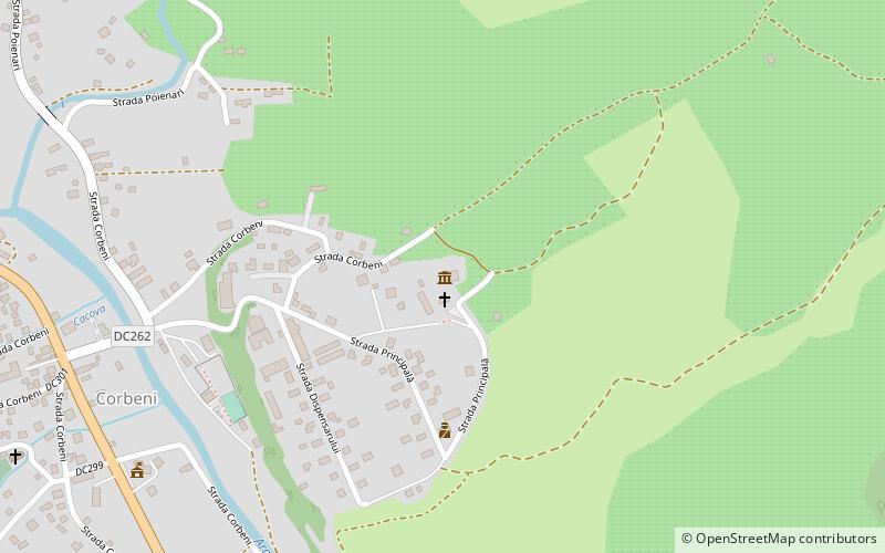 expozitie de costume populare corbeni location map