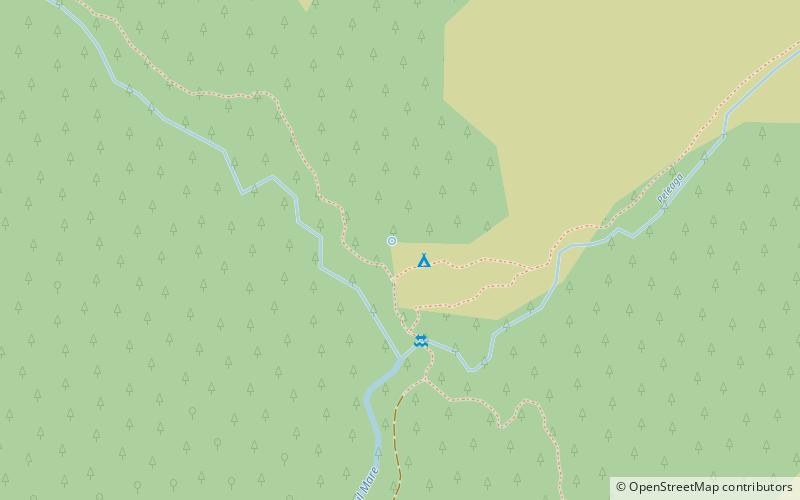 refugiul salvamont poiana pelegii retezat national park location map