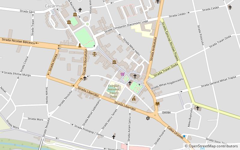 euro shopping mall caransebes location map