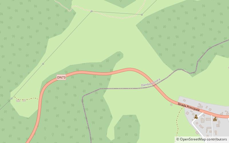 Rucăr-Bran Pass location map