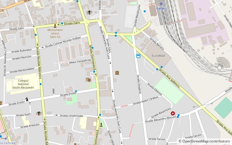 prince cuza house museum galati location map