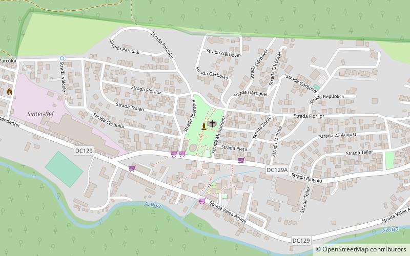ecaterina teodoroiu azuga location map