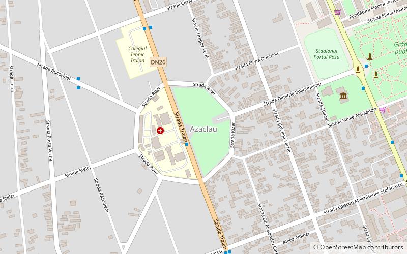 Parcul Rizer location map