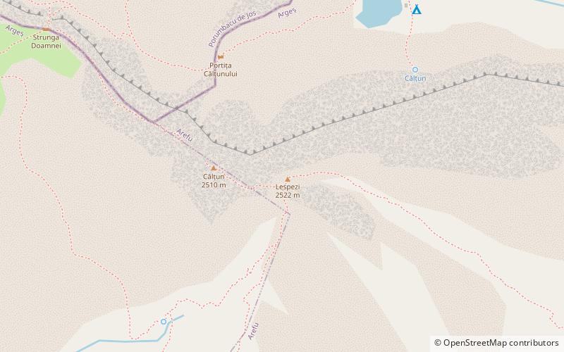 Lespezi Mountain location map