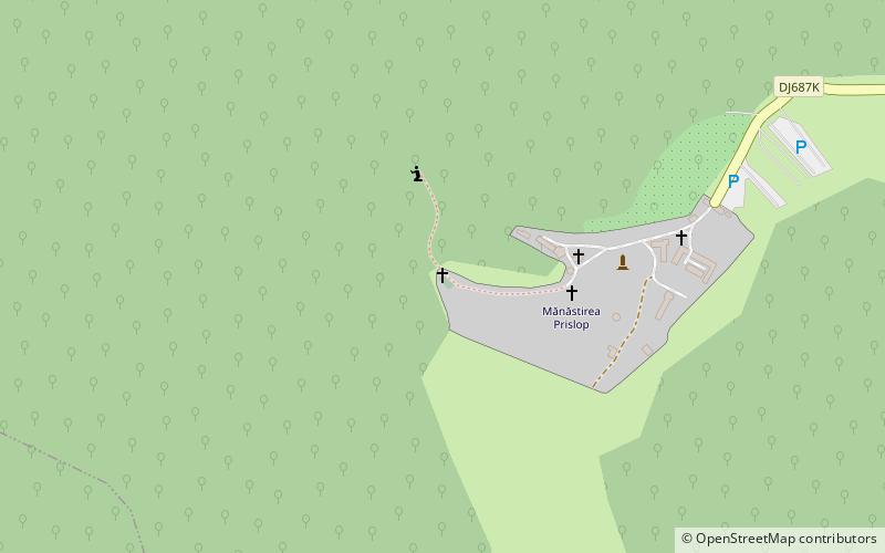 mormantul parintelui arsenie boca location map