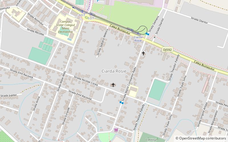 ciarda rosie timisoara location map