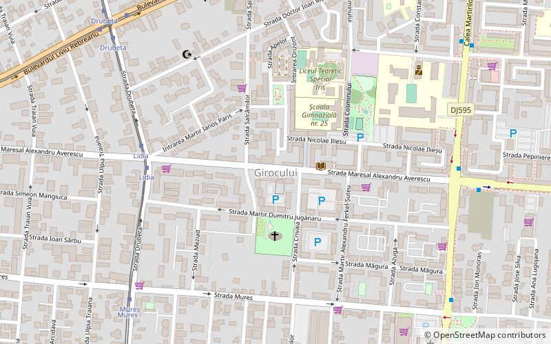 girocului timisoara location map