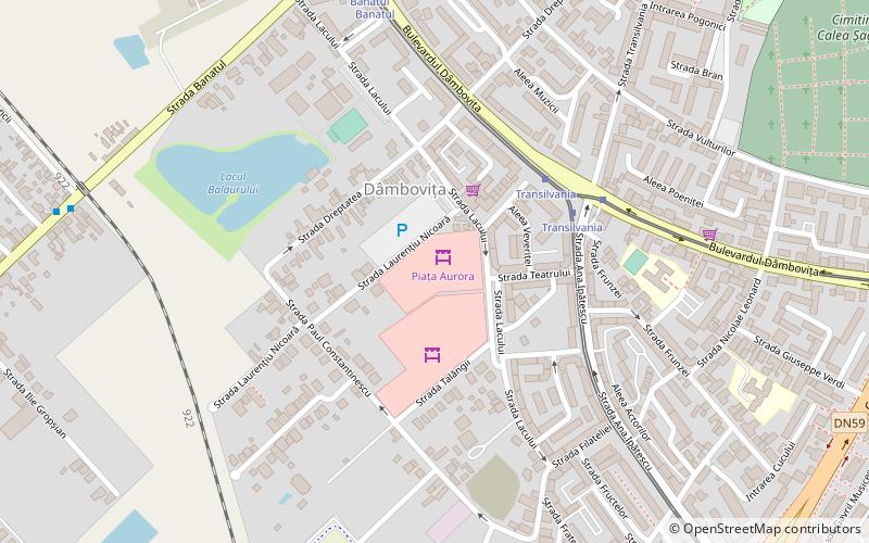 piata aurora timisoara location map