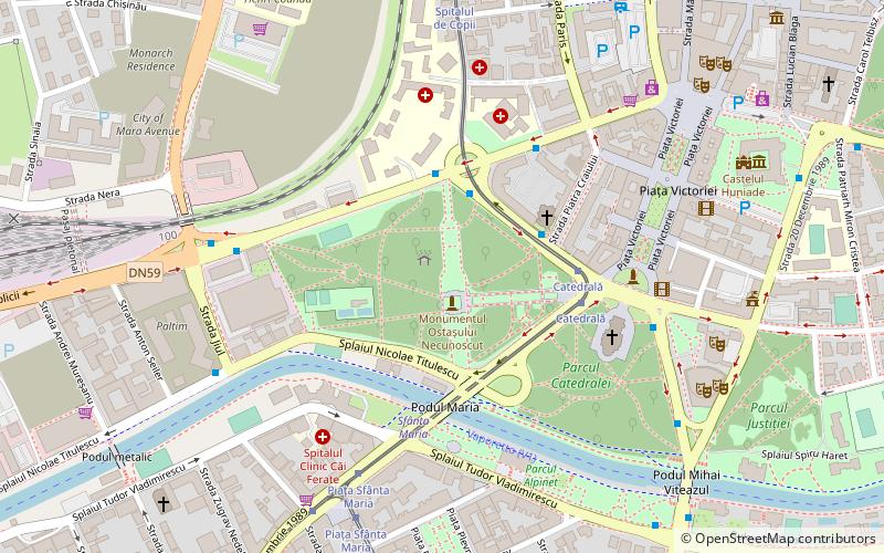 Park der Kathedrale location map